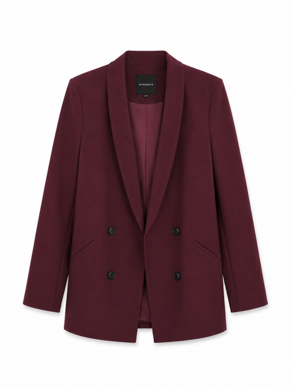 NWOT Dynamite Burgundy Light Weight Blazer Jacket, Size XS